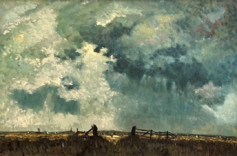 A Norfolk Marsh Gate, after Seago