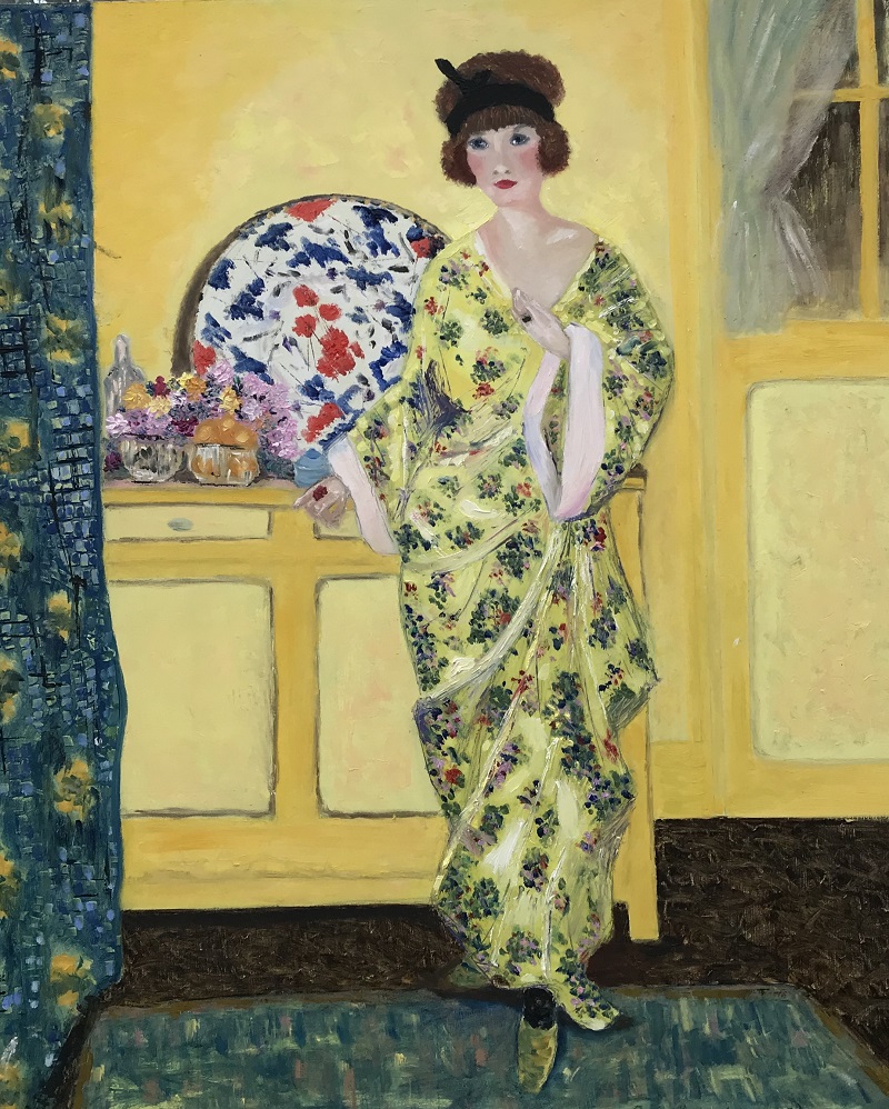 The Yellow Room, after Frieseke